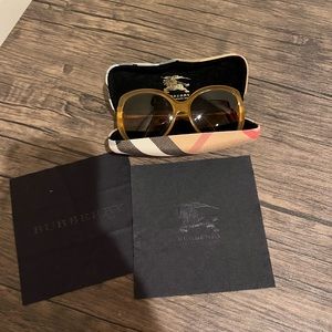 Oversized Burberry Sunglasses